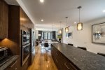 Gourmet Kitchen with High end Appliances, Seating Island 